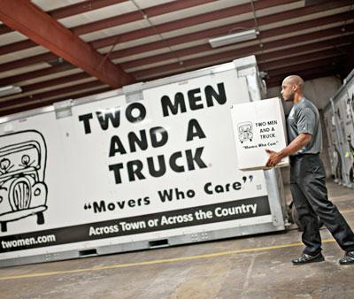 two men and a truck&#039;s value flex storage container