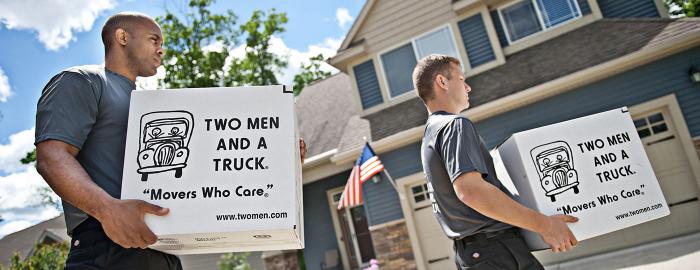 TWO MEN AND A TRUCK Long-distance movers