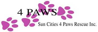 4 Paws Rescue Shelter logo