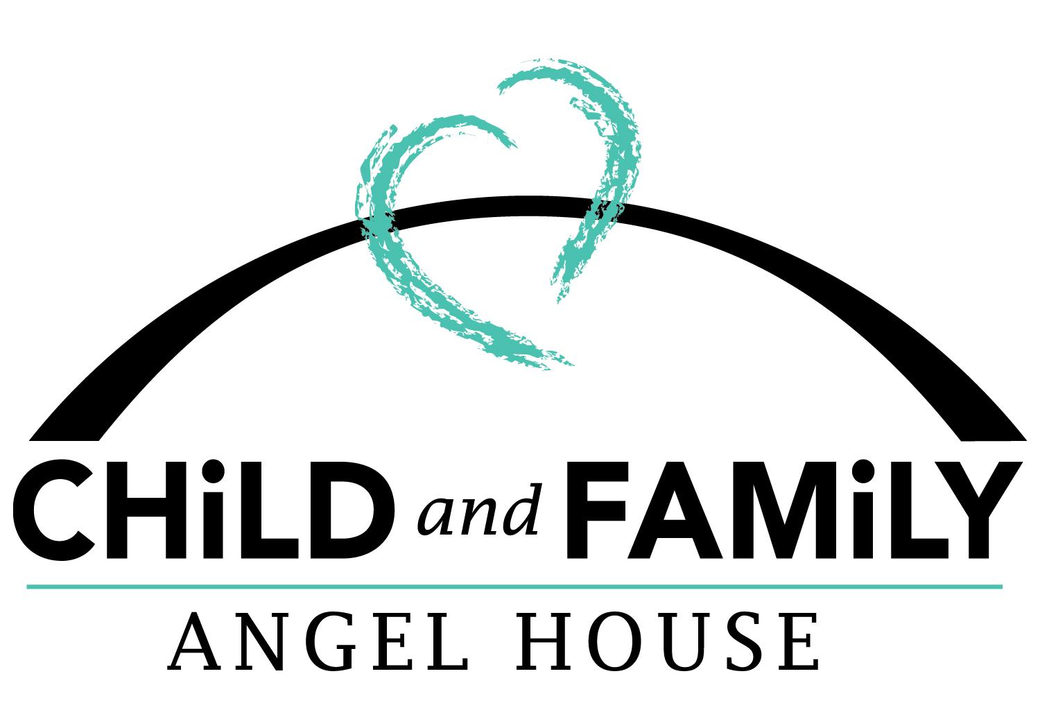 child and family charities angel house logo