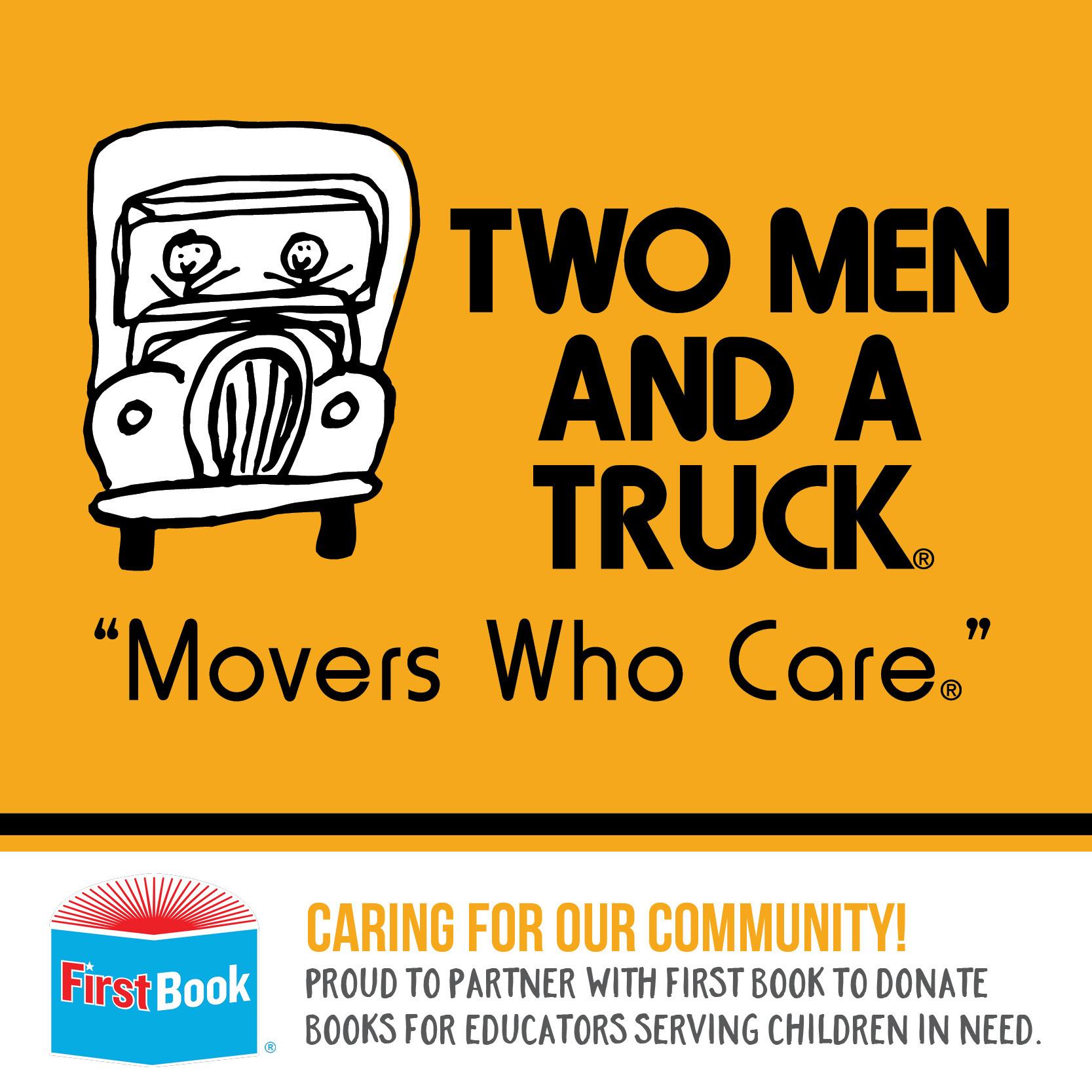 First Book TWO MEN AND A TRUCK partnership