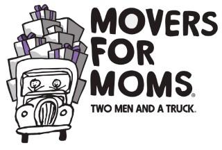 Two Men and a Truck Movers for Moms logo