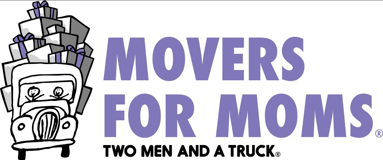 Movers for Moms Logo with truck