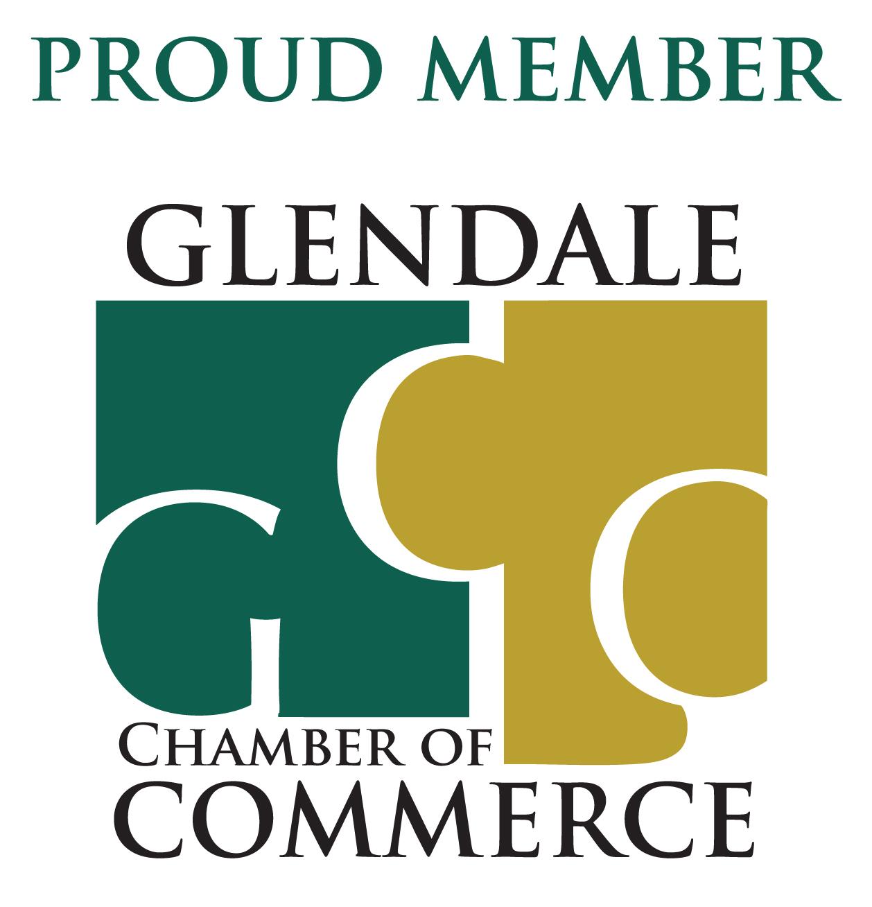 Glendale Chamber of Commerce Proud Member Logo