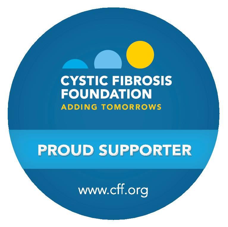 THE CYSTIC FIBROSIS FOUNDATION Proud Supporter