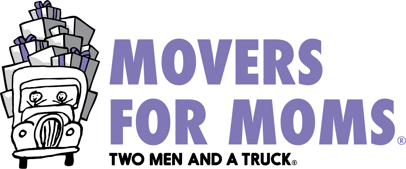 Truck filled with supplies for moms 