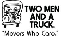 Two Men and a Truck "Movers Who Care" logo