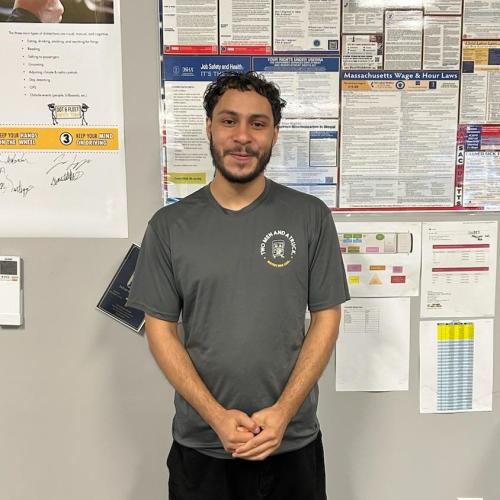 Angel A. is our TWO MEN AND A TRUCK Western Mass Employee of the Month
