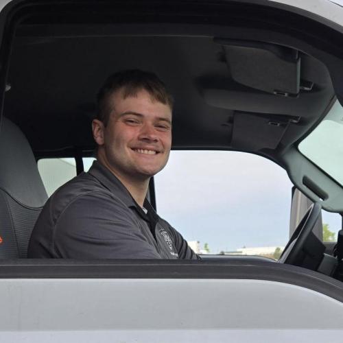 Mover in truck