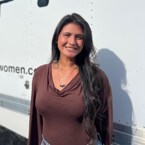 Kaile - Business Manager with two men and a truck