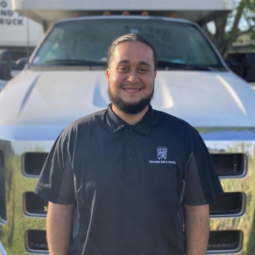 Adrian - operations manager with two men and a truck