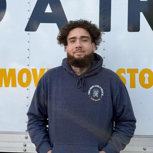driver and mover at two men and a truck quad cities