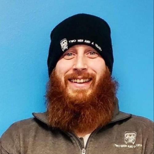 Driver of the Month, Josh, smiling