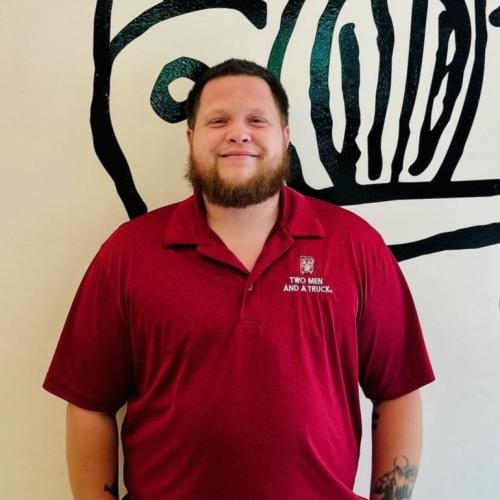 Sam - customer service representative with two men and a truck