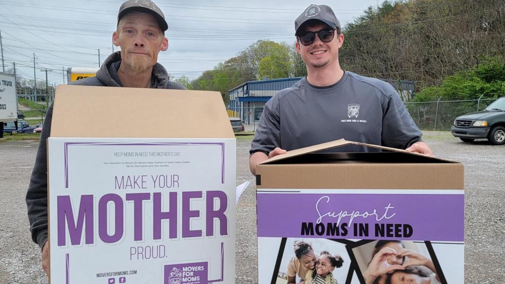 Phil and Tristen Movers For Mom