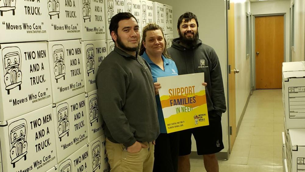 Mover for Meals collected