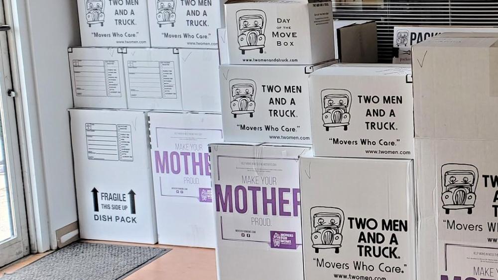 Boxes for donation 2019