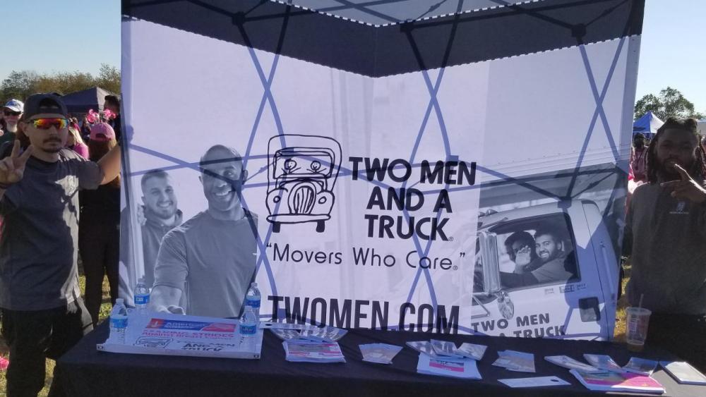 Two Men And A Truck Event Table