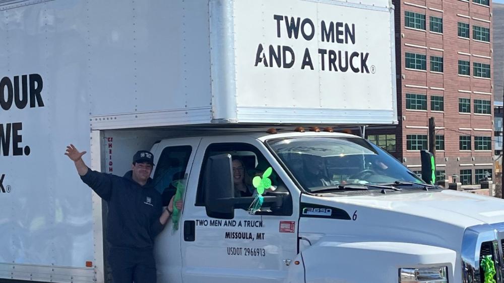 Truck in the parade