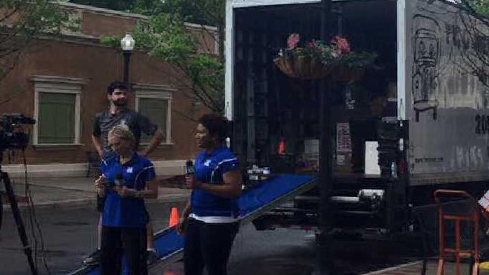 Two Men and a Truck assist with move for Better Basics Birmingham Reads book drive