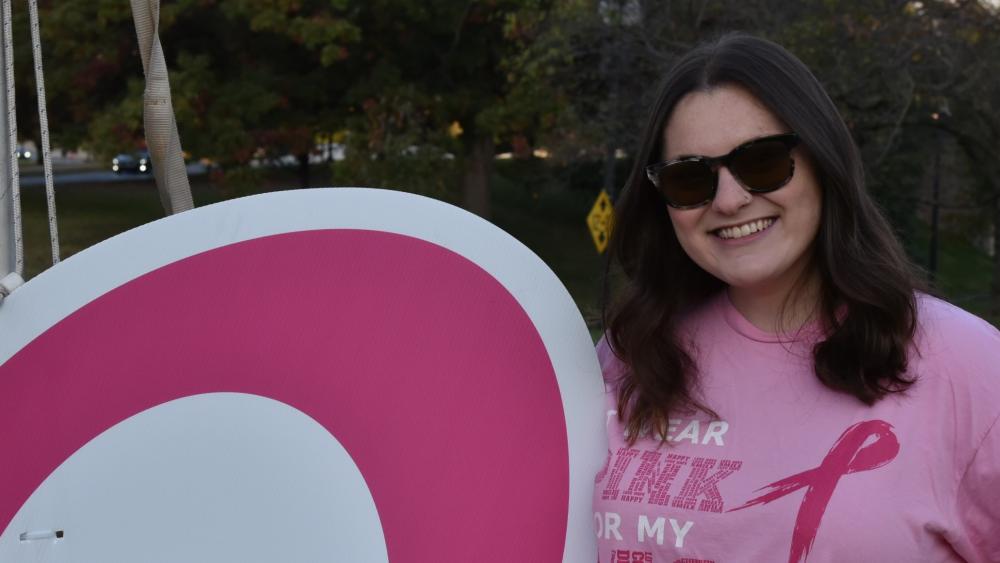 Two Men and a Truck Marketing and Sales Manager, Kayla G. at Making Strides DC 2024