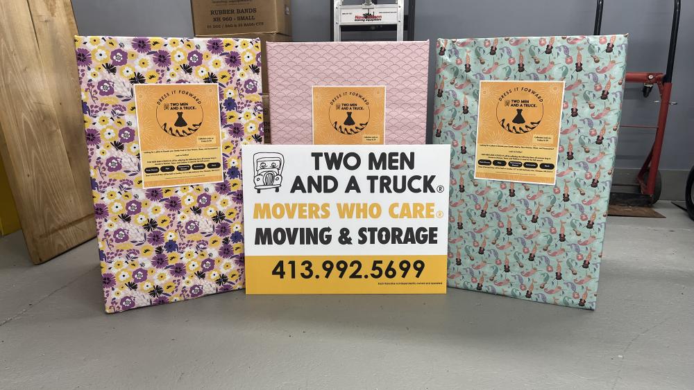 2025 TWO MEN AND A TRUCK Dress it Forward Campaign