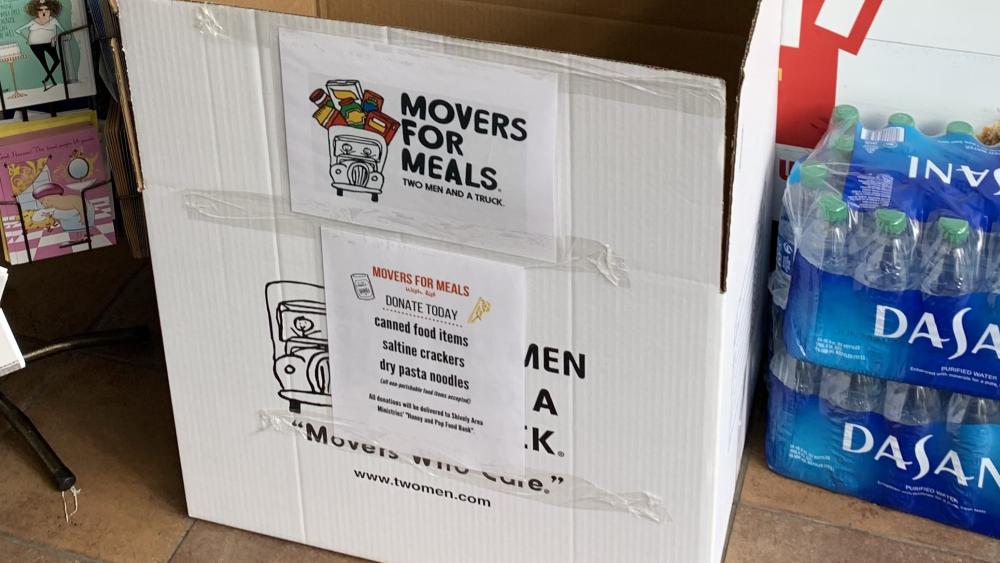 Box at Scheler's Food Mart