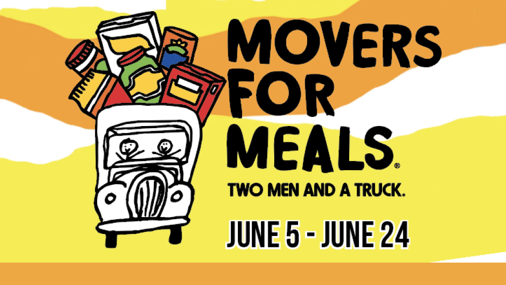 The local moving company, Two Men and a Truck, is hosting a canned food drive until June 24 for the Community Food Bank of Central Alabama.