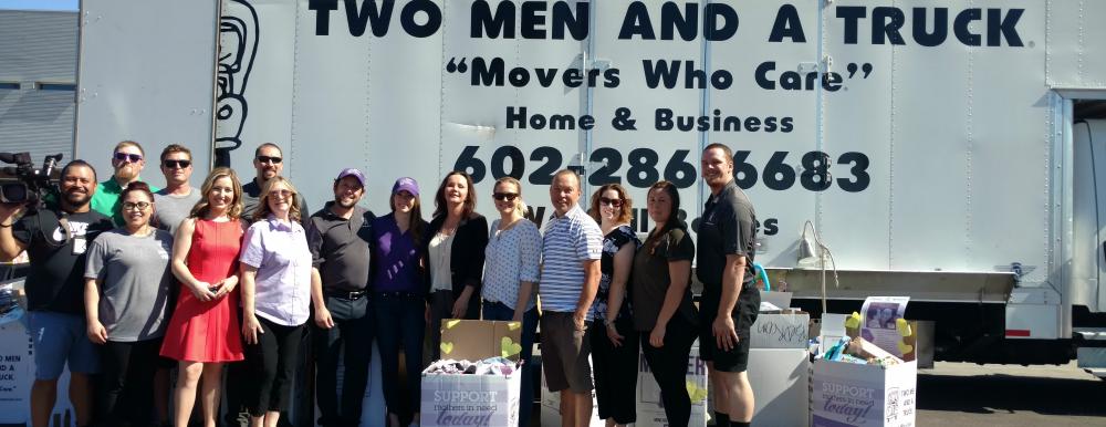 Two Men and a Truck Movers for Moms Phoenix Central 2018