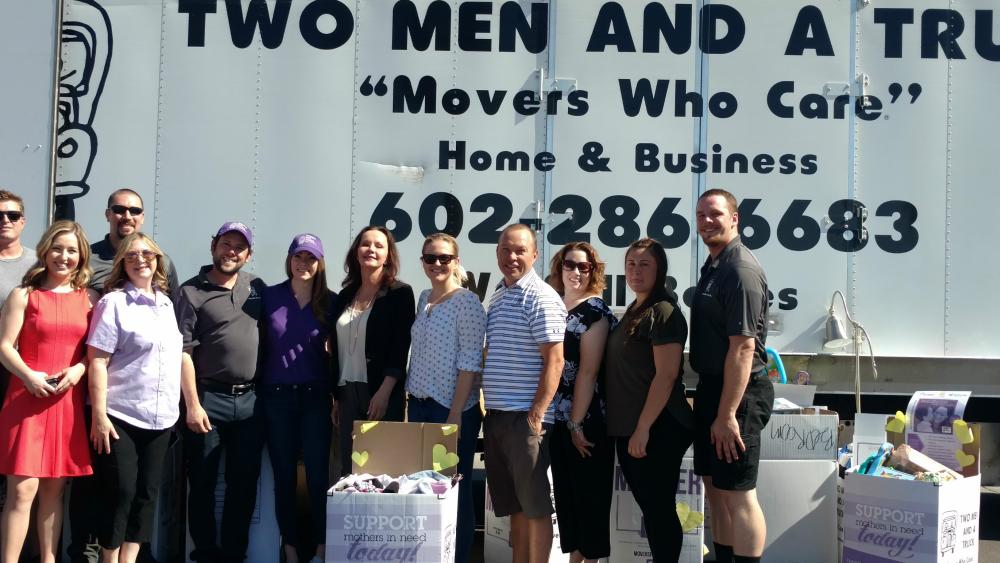 Two Men and a Truck Movers for Moms Phoenix Central 2018