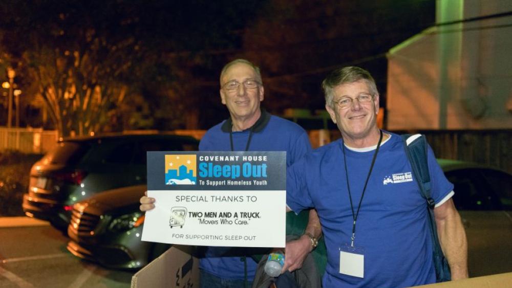 Covenant House Sleep Out Houston Texas 