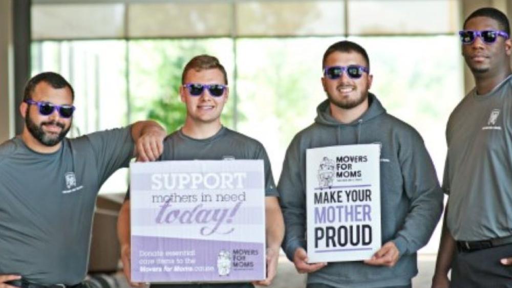 Helping in the community is what we do at Two Men and a Truck.  That is why programs like Movers for Moms work so well in our Triad communities