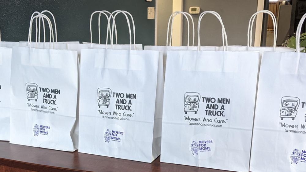 Movers for Moms - TWO MEN AND A TRUCK goodie bags