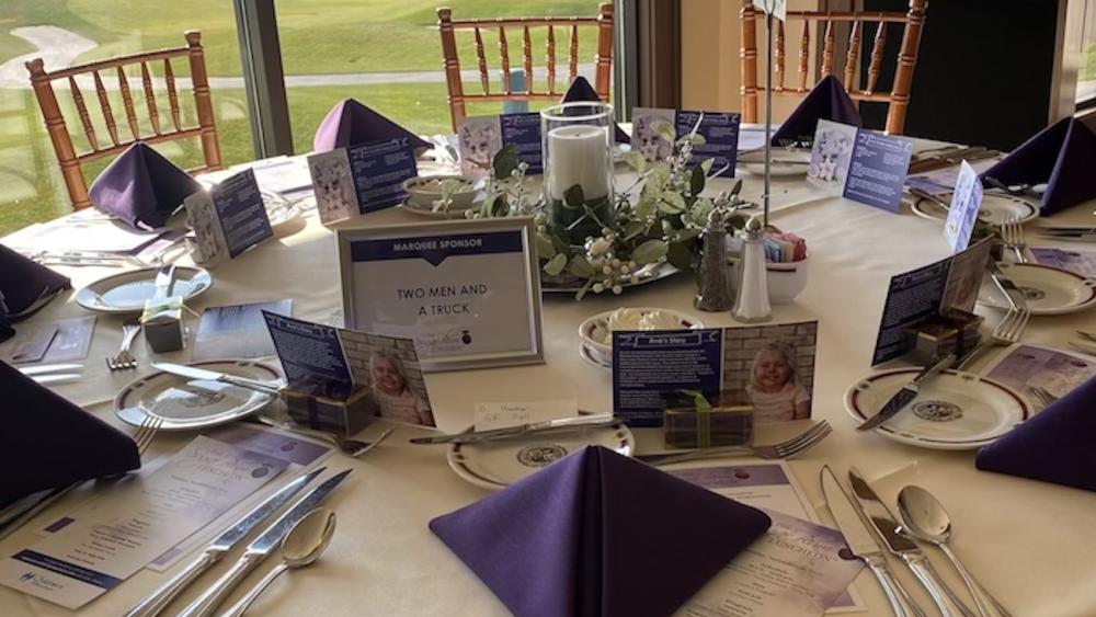 sugar plum table