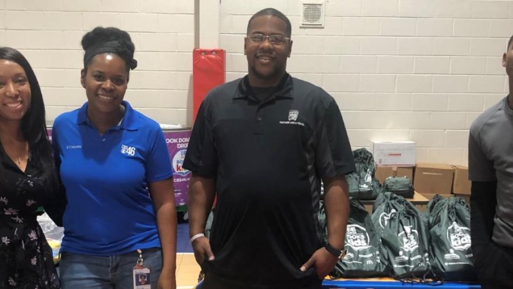 Our entire Tucker moving family loves our partnership with CBS 46 and their Books to Kids Program!