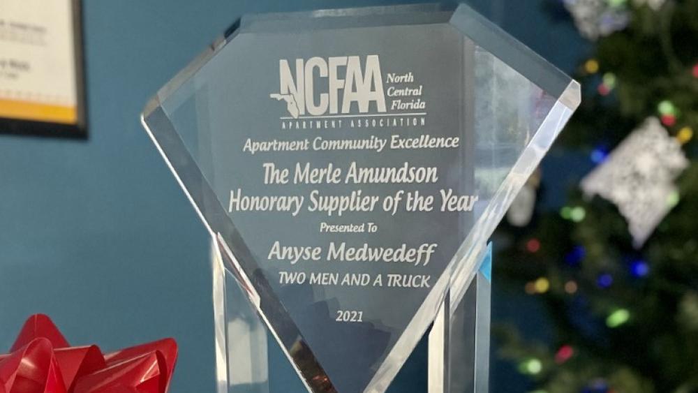 Supplier of the Year Award