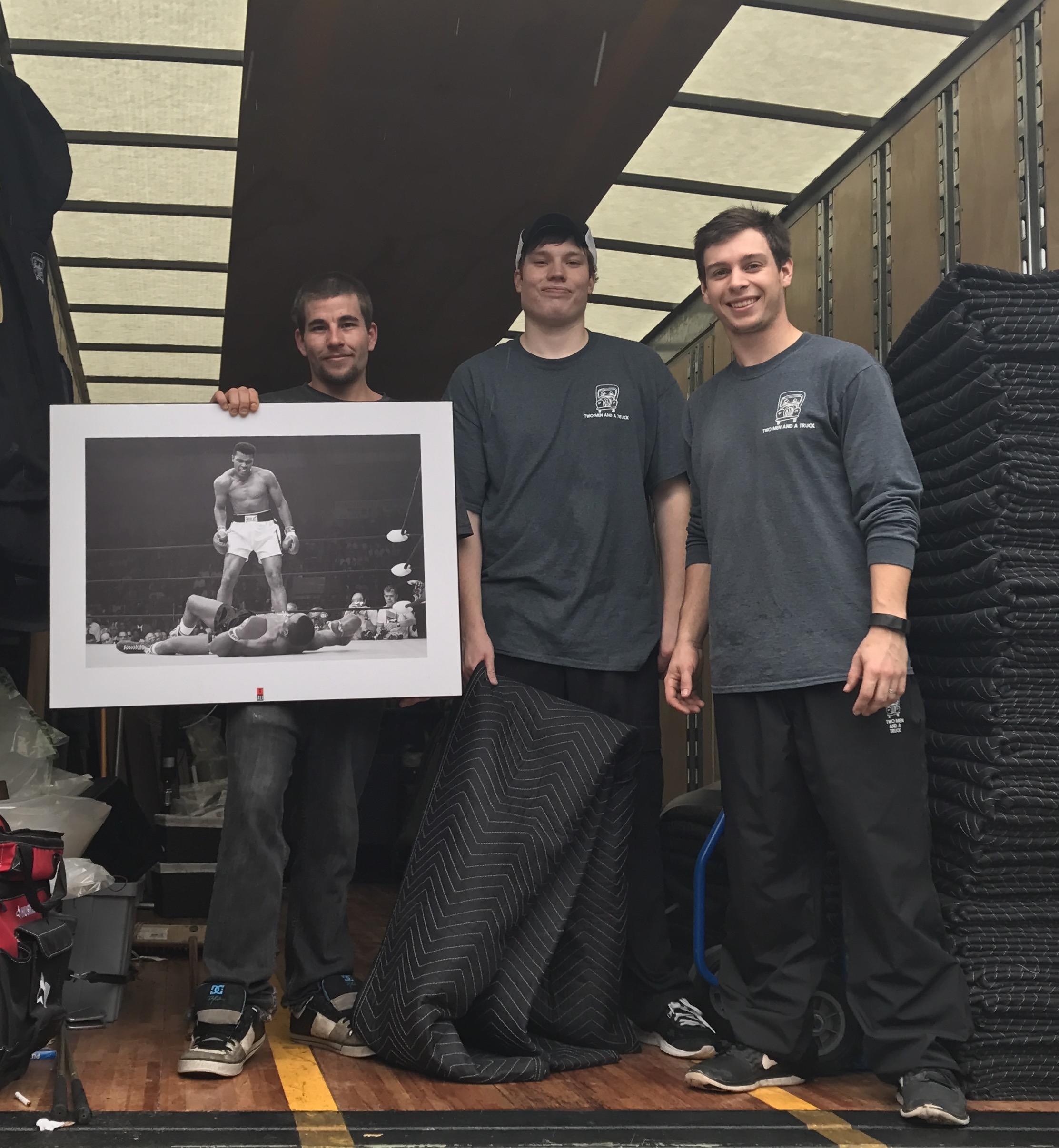 TWO MEN AND A TRUCK moving company - Movers for Moms logo