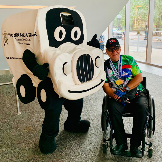 Truckie at National Wheelchair Games