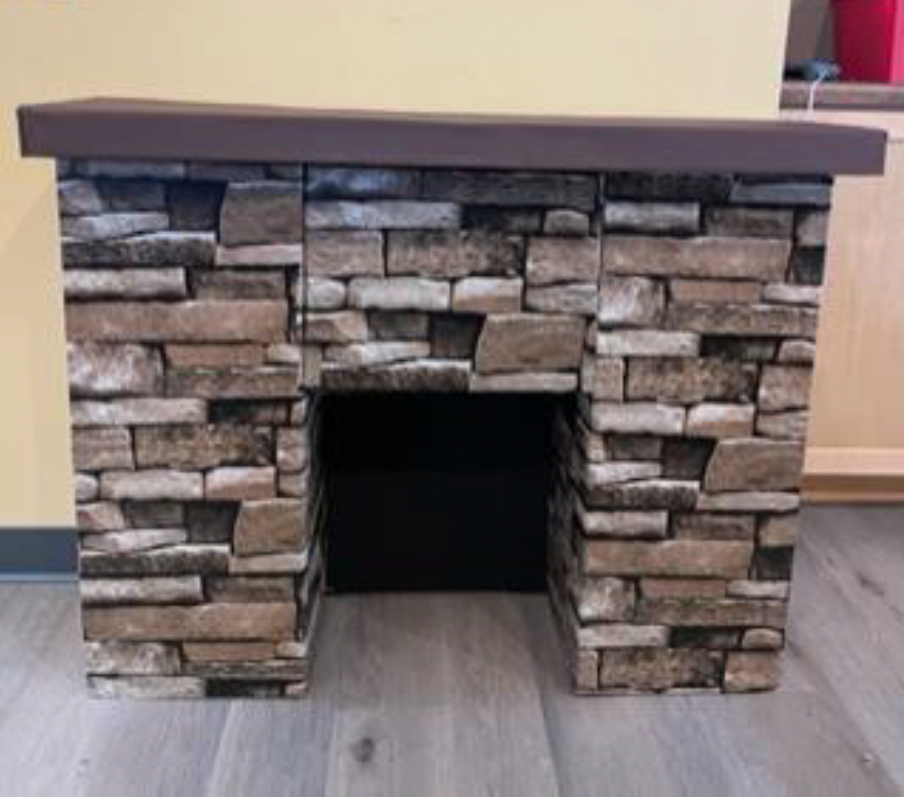 diy fireplace