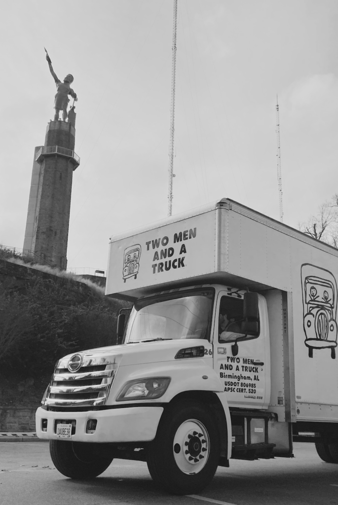 Two Men and a Truck Birmingham at Vulcan