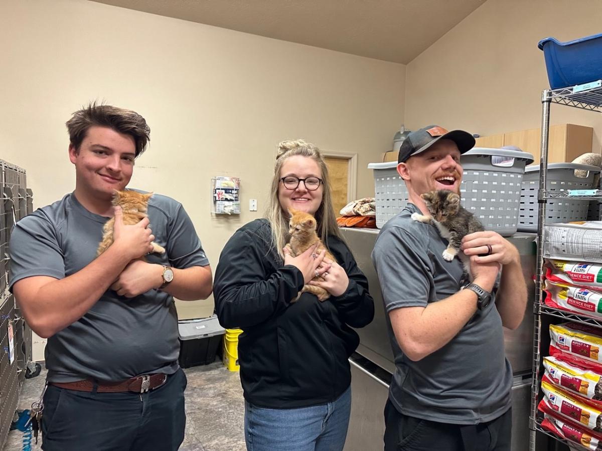 Our employees supporting the Humane Society 