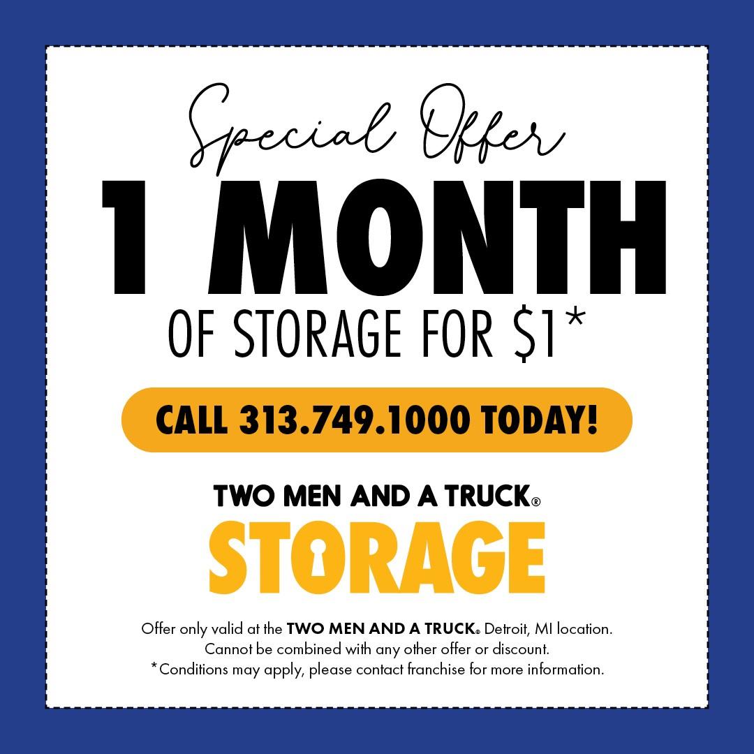 Special Storage Offer