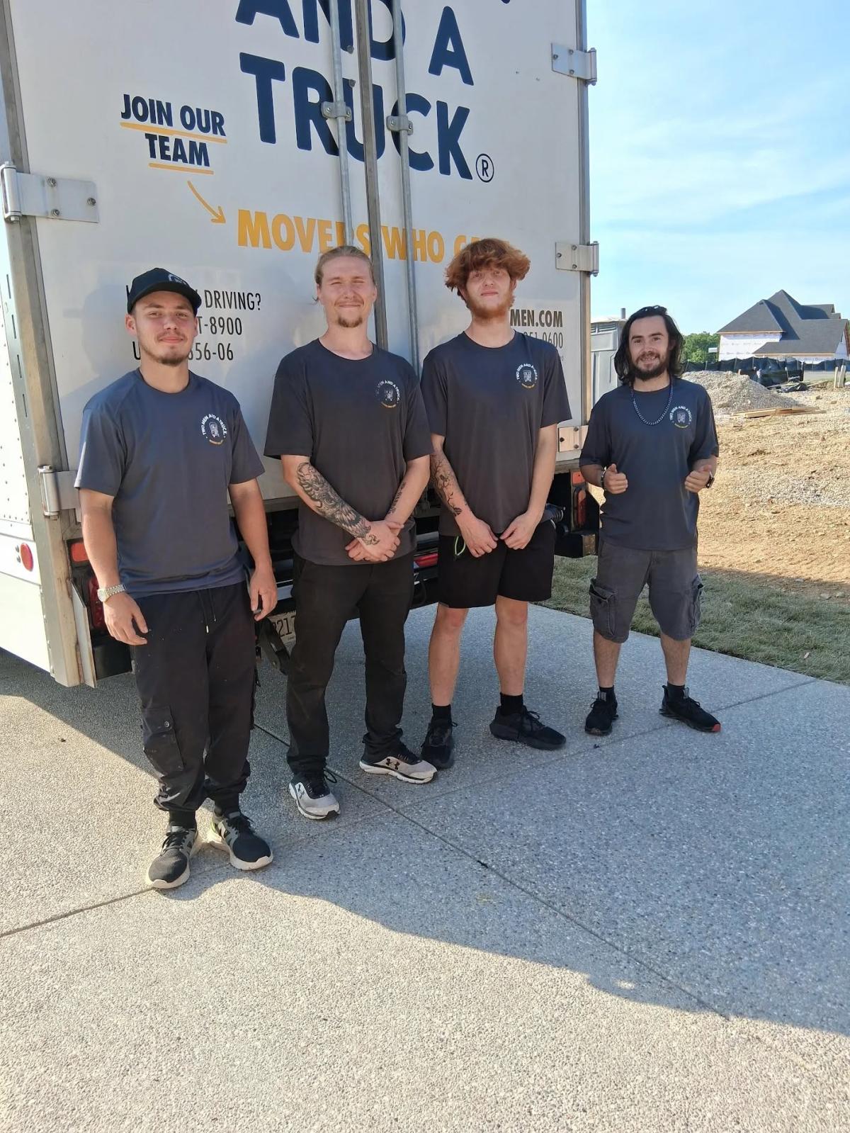 two men and a truck cookeville moving team
