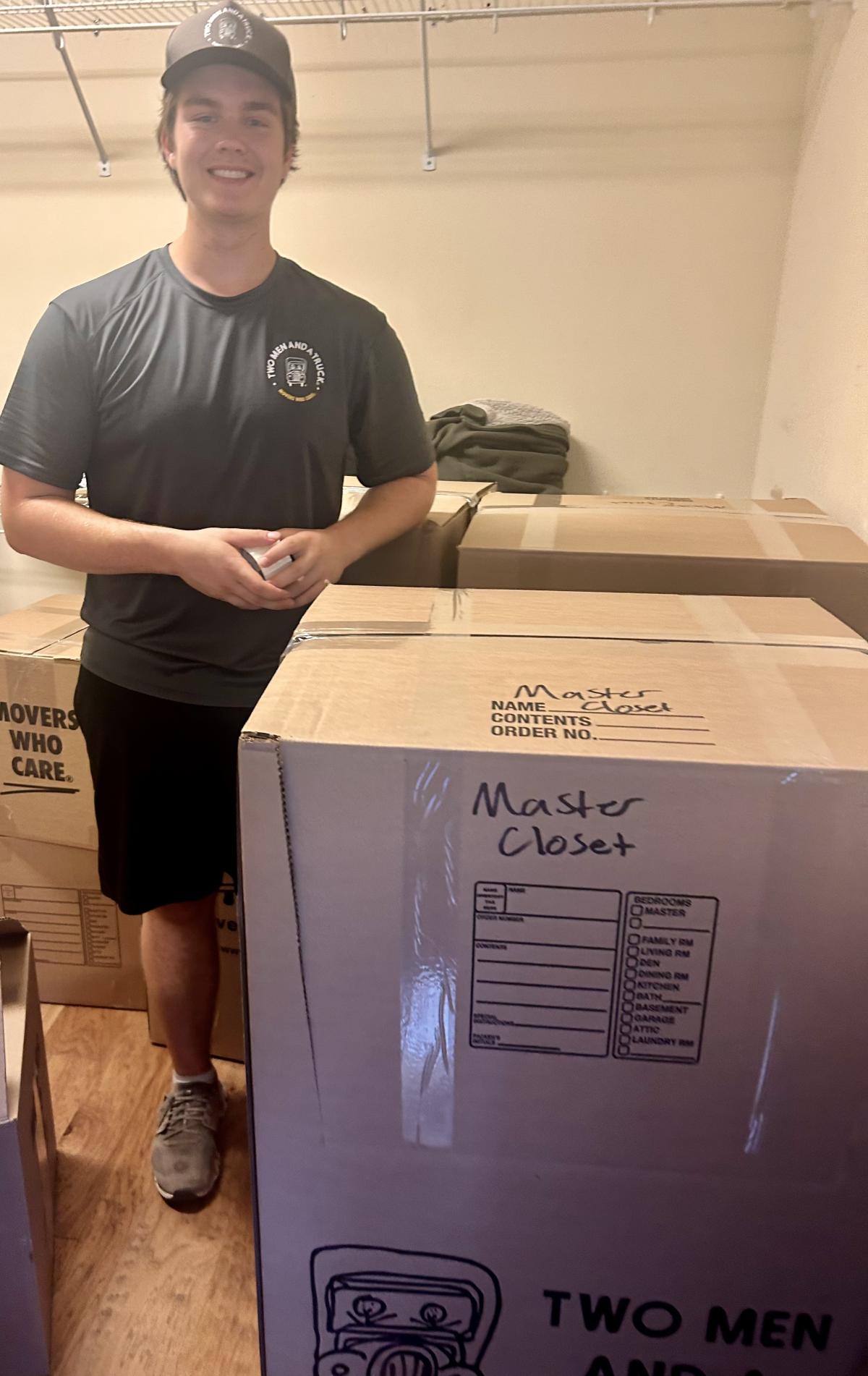 Brendt Brand_She Gave It A Go_Move Day with TWO MEN AND A TRUCK packing