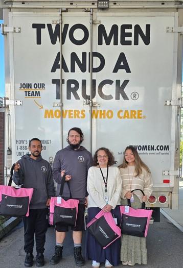 Cheeriodicals Delivery to the Mass General Brigham Cancer Institute at Wentworth-Douglass Hospital