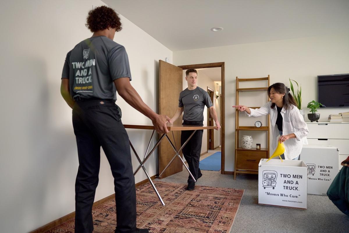 In-Home Moving With TWO MEN AND A TRUCK