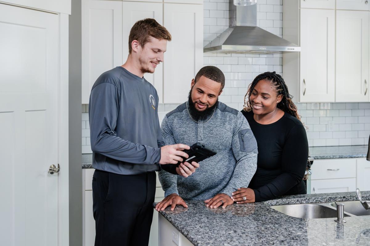 Customers completing a home move with TWO MEN AND A TRUCK