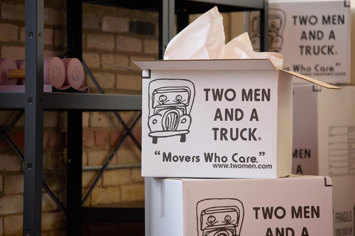 Downsizing with TWO MEN AND A TRUCK