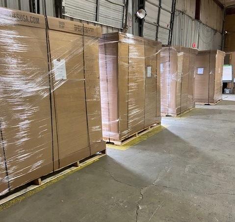 Long distance shipping crates