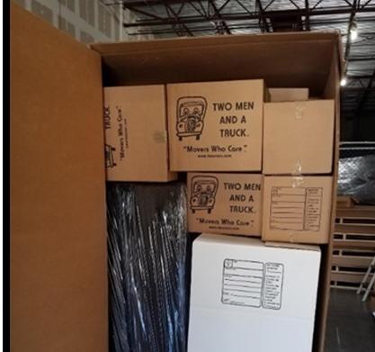 Value Flex Cardboard Crating.  Another moving service offering from the Leader in RDU moving